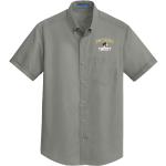 Providence Panthers <span class="pdp-name-mascot">Providence Panthers</span> Port Authority Men's Short Sleeve SuperPro Twill Shirt Front Thumbnail