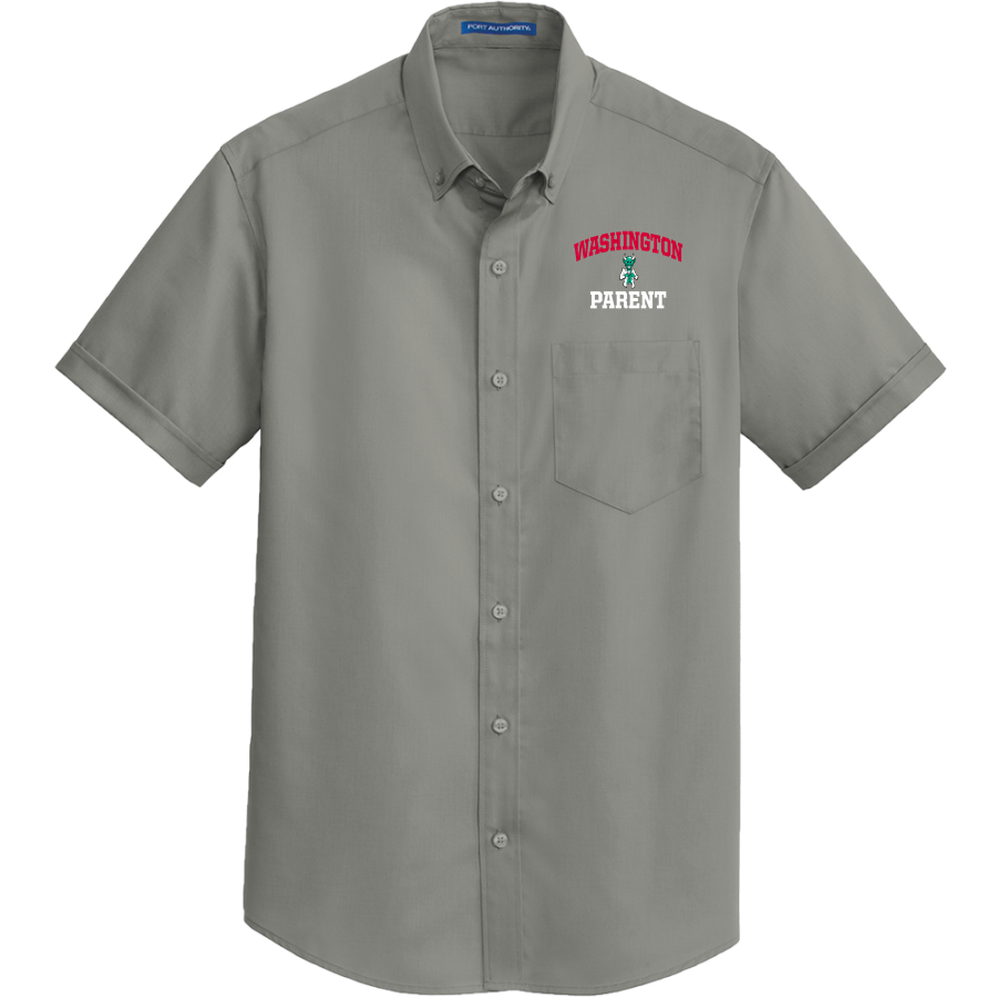Washington Demons <span class="pdp-name-mascot">Washington Demons</span> Port Authority Men's Short Sleeve SuperPro Twill Shirt