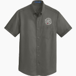Jupiter Christian Eagles <span class="pdp-name-mascot">Jupiter Eagles</span> Port Authority Men's Short Sleeve SuperPro Twill Shirt Front Thumbnail