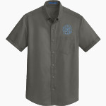 Cornerstone Lutheran Guardians <span class="pdp-name-mascot">Cornerstone Lutheran Guardians</span> Port Authority Men's Short Sleeve SuperPro Twill Shirt Front Thumbnail