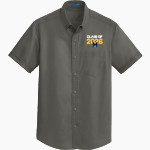 Meridian Warriors Port Authority Men's Short Sleeve SuperPro Twill Shirt Front Thumbnail