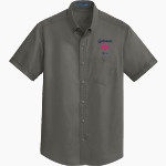 Rt. 12 Pickle Rt. 12 Pickle <span class="pdp-name-mascot">Rt. 12 Pickle</span> Port Authority Men's Short Sleeve SuperPro Twill Shirt Front Thumbnail
