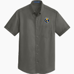 UC Santa Cruz Banana Slugs Port Authority Men's Short Sleeve SuperPro Twill Shirt Front Thumbnail