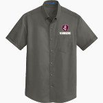 Trinity Warriors <span class="pdp-name-mascot">Trinity Christian Warriors</span> Port Authority Men's Short Sleeve SuperPro Twill Shirt Front Thumbnail