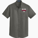 Montgomery Bell Academy Online Apparel Store Port Authority Men's Short Sleeve SuperPro Twill Shirt Front Thumbnail