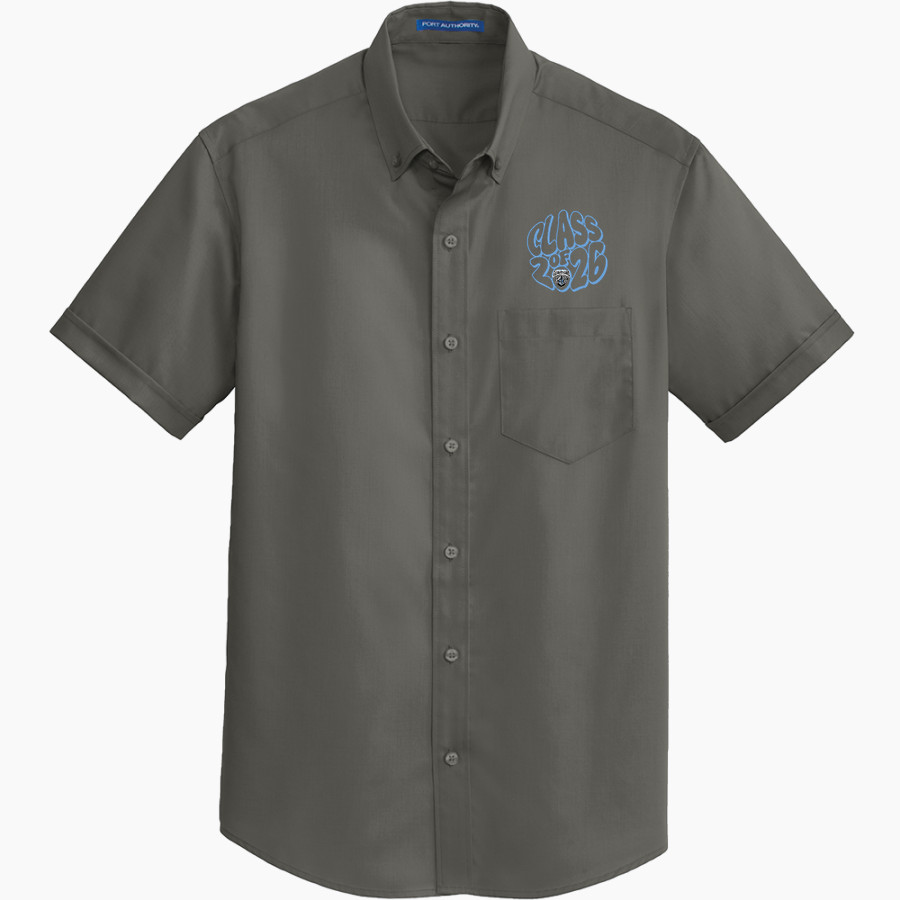 Cornerstone Lutheran Guardians <span class="pdp-name-mascot">Cornerstone Lutheran Guardians</span> Port Authority Men's Short Sleeve SuperPro Twill Shirt
