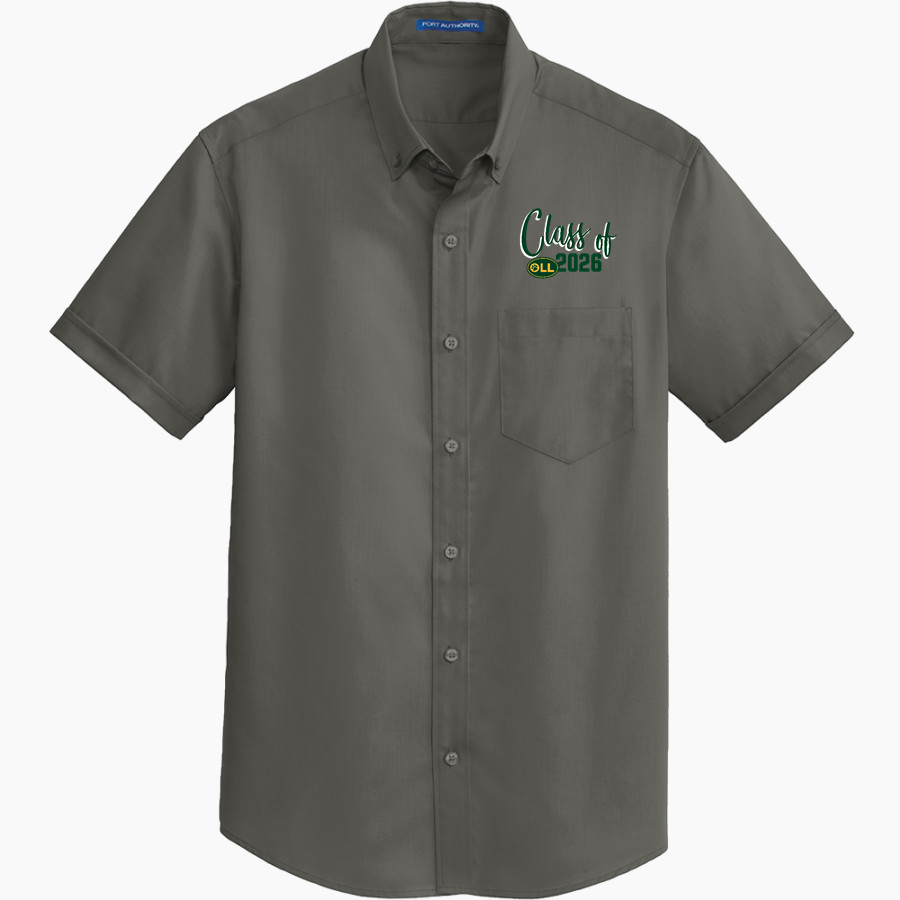 Our Lady of the Lake Catholic Lakers <span class="pdp-name-mascot">Our Lady of the Lake Catholic</span> Port Authority Men's Short Sleeve SuperPro Twill Shirt