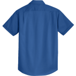 ARROYO GRANDE HIGH SCHOOL EAGLES <span class="pdp-name-mascot">ARROYO GRANDE EAGLES</span> Port Authority Men's Short Sleeve SuperPro Twill Shirt Back Thumbnail
