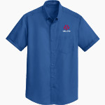 Willow TV Willow TV <span class="pdp-name-mascot">Willow TV</span> Port Authority Men's Short Sleeve SuperPro Twill Shirt Front Thumbnail