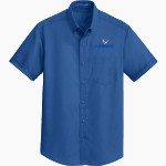 Clarkson-Leigh Patriots Port Authority Men's Short Sleeve SuperPro Twill Shirt Front Thumbnail