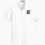 FAITH CHRISTIAN ACADEMY LIONS <span class="pdp-name-mascot">FAITH LIONS</span> Port Authority Men's Short Sleeve SuperPro Twill Shirt Front Thumbnail