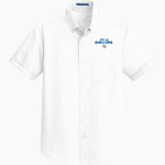 Greenfield Central Cougars Online Store <span class="pdp-name-mascot">Greenfield-Central Cougars</span> Port Authority Men's Short Sleeve SuperPro Twill Shirt Front Thumbnail