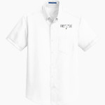 FARMERSVILLE HIGH SCHOOL AZTECS <span class="pdp-name-mascot">FARMERSVILLE AZTECS</span> Port Authority Men's Short Sleeve SuperPro Twill Shirt Front Thumbnail