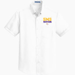 Scottsburg SMS <span class="pdp-name-mascot">Scottsburg SMS</span> Port Authority Men's Short Sleeve SuperPro Twill Shirt Front Thumbnail
