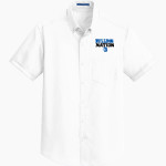 BANDERA HIGH SCHOOL BULLDOGS Port Authority Men's Short Sleeve SuperPro Twill Shirt Front Thumbnail