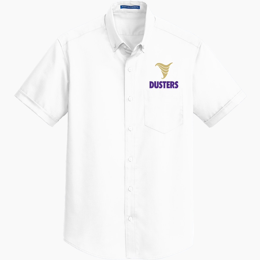 Holdrege Dusters <span class="pdp-name-mascot">Holdrege Dusters</span> Port Authority Men's Short Sleeve SuperPro Twill Shirt