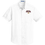 MONROE CENTRAL HIGH SCHOOL GOLDEN BEARS <span class="pdp-name-mascot">MONROE GOLDEN BEARS</span> Port Authority Men's Short Sleeve SuperPro Twill Shirt Front Thumbnail