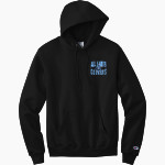 ALL SAINTS CATHOLIC HIGH SCHOOL COUGARS Champion Men's Powerblend Pullover Hoodie Front Thumbnail