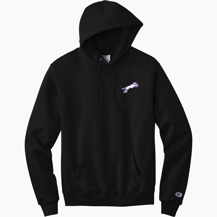Panther Locker Spirit Wear Store <span class="pdp-name-mascot">THE MASTERS PANTHERS</span> Champion Men's Powerblend Pullover Hoodie