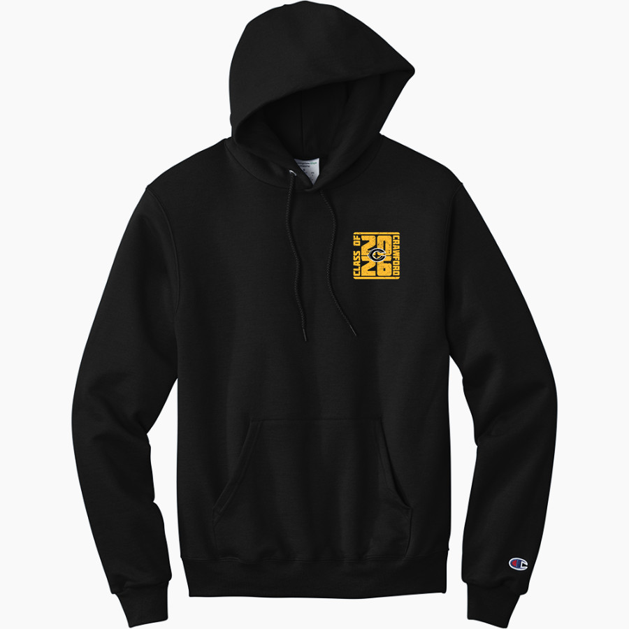 CRAWFORD HIGH SCHOOL PIRATES <span class="pdp-name-mascot">CRAWFORD PIRATES</span> Champion Men's Powerblend Pullover Hoodie