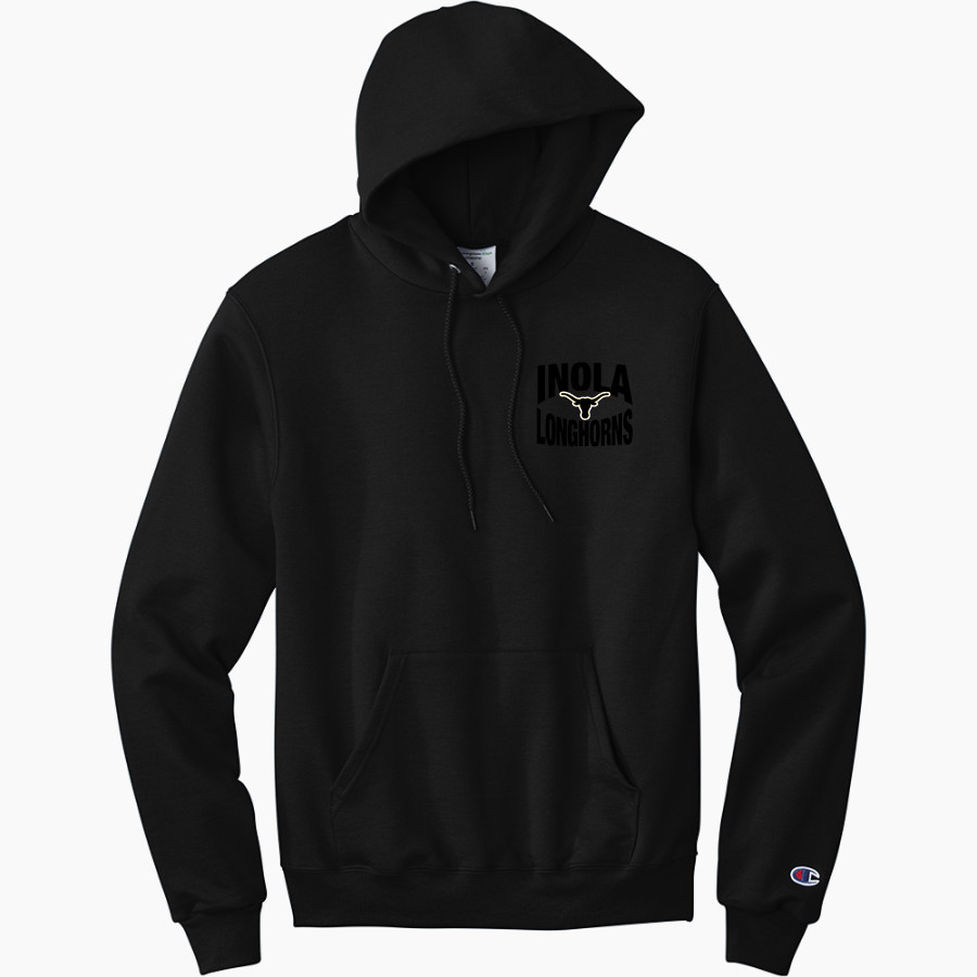 INOLA HIGH SCHOOL LONGHORNS <span class="pdp-name-mascot">INOLA LONGHORNS</span> Champion Men's Powerblend Pullover Hoodie