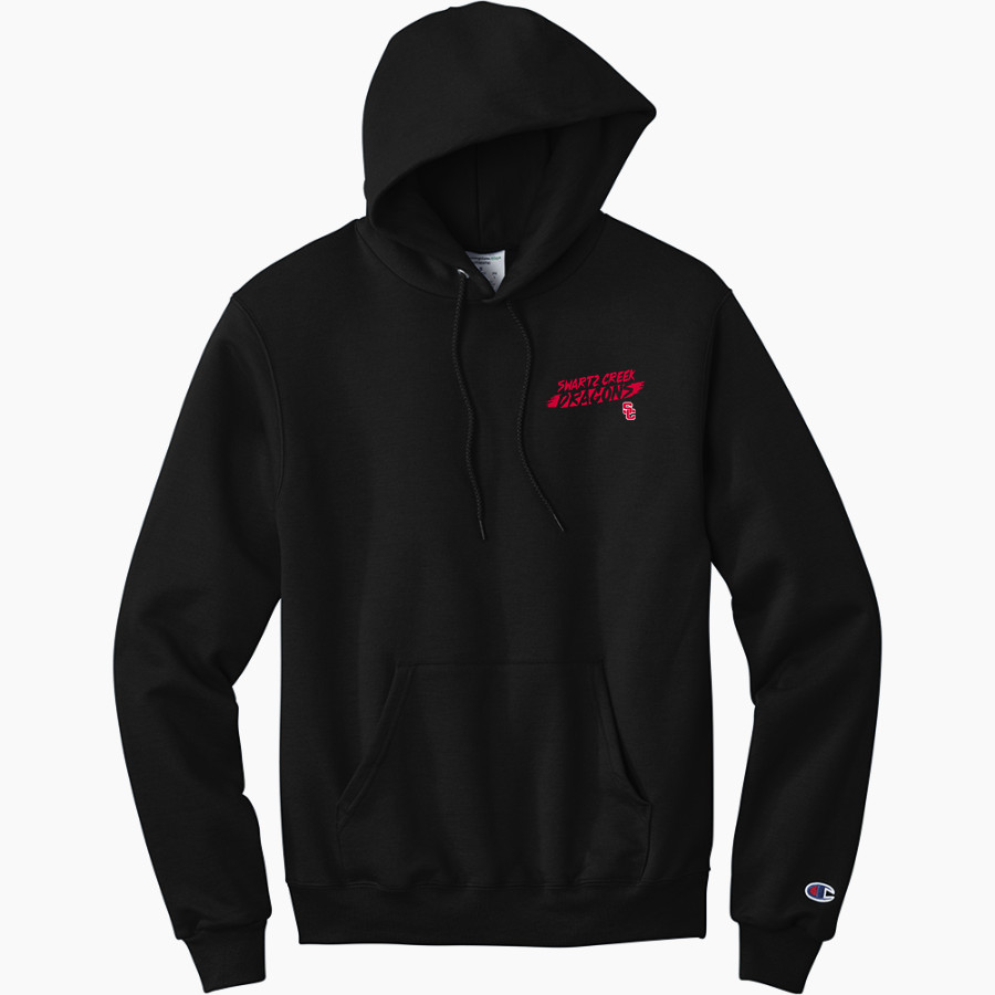 SWARTZ CREEK HIGH SCHOOL DRAGONS <span class="pdp-name-mascot">SWARTZ CREEK DRAGONS</span> Champion Men's Powerblend Pullover Hoodie