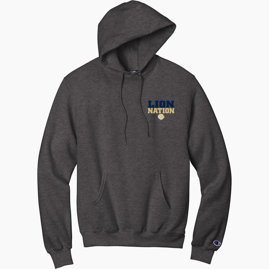 Briarwood Christian School <span class="pdp-name-mascot">Briarwood Lions</span> Champion Men's Powerblend Pullover Hoodie