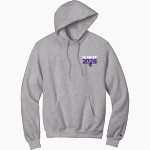 HYDRO-EAKLY HIGH SCHOOL BOBCATS Champion Men's Powerblend Pullover Hoodie Front Thumbnail