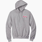 Boiling Springs Middle School bulldogs offical sideline store Champion Men's Powerblend Pullover Hoodie Front Thumbnail