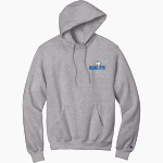 Blue Hill Bobcats <span class="pdp-name-mascot">Blue Hill Community School District Bobcats</span> Champion Men's Powerblend Pullover Hoodie Front Thumbnail
