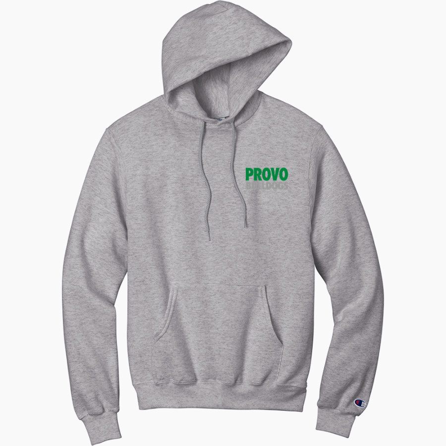 PROVO HIGH SCHOOL BULLDOGS <span class="pdp-name-mascot">PROVO BULLDOGS</span> Champion Men's Powerblend Pullover Hoodie