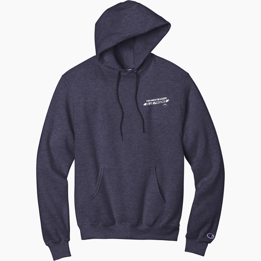 STEM Innovation Academy of the Oranges we rise together <span class="pdp-name-mascot">STEM Phoenix</span> Champion Men's Powerblend Pullover Hoodie