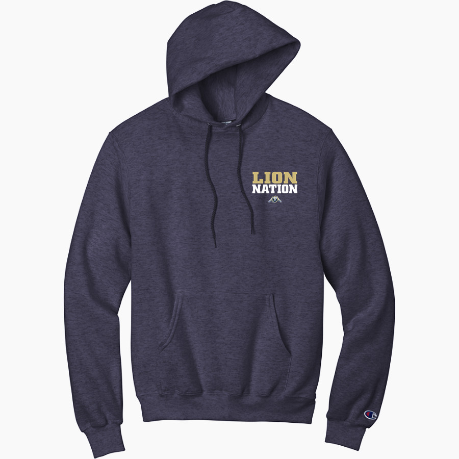 ALPHA OMEGA ACADEMY LIONS <span class="pdp-name-mascot">ALPHA OMEGA ACADEMY LIONS</span> Champion Men's Powerblend Pullover Hoodie