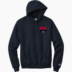 Lake Mary Rams Champion Men's Powerblend Pullover Hoodie Front Thumbnail