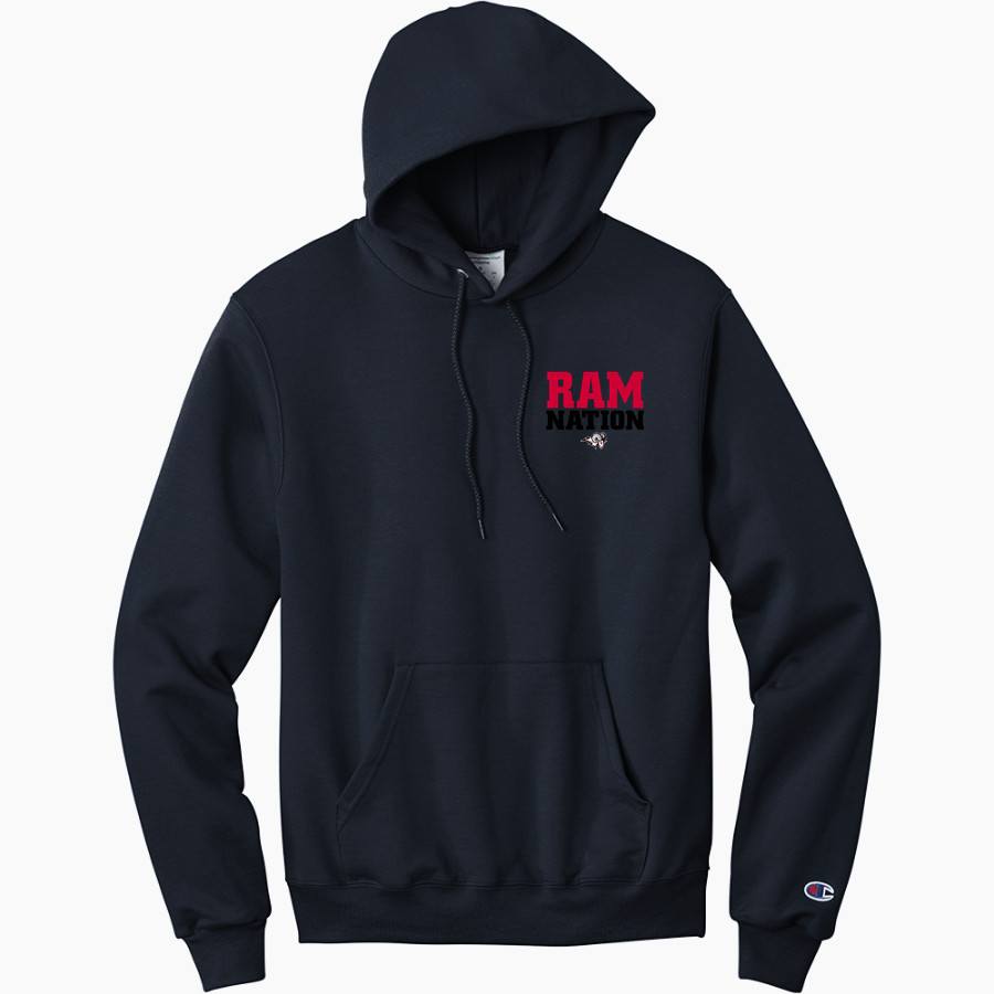 Lake Mary Rams Champion Men's Powerblend Pullover Hoodie