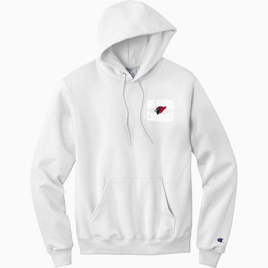 Big Rapids Cardinals <span class="pdp-name-mascot">Big Rapids Cardinals</span> Champion Men's Powerblend Pullover Hoodie