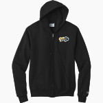 Elm Creek Buffaloes <span class="pdp-name-mascot">Elm Creek Buffaloes</span> Champion Men's Powerblend Full-Zip Hoodie Front Thumbnail