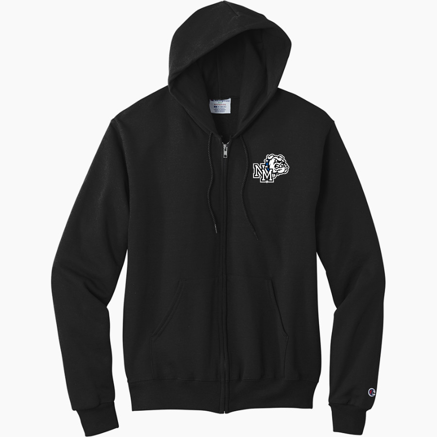 NORTH MASON HIGH SCHOOL BULLDOGS <span class="pdp-name-mascot">NORTH MASON BULLDOGS</span> Champion Men's Powerblend Full-Zip Hoodie