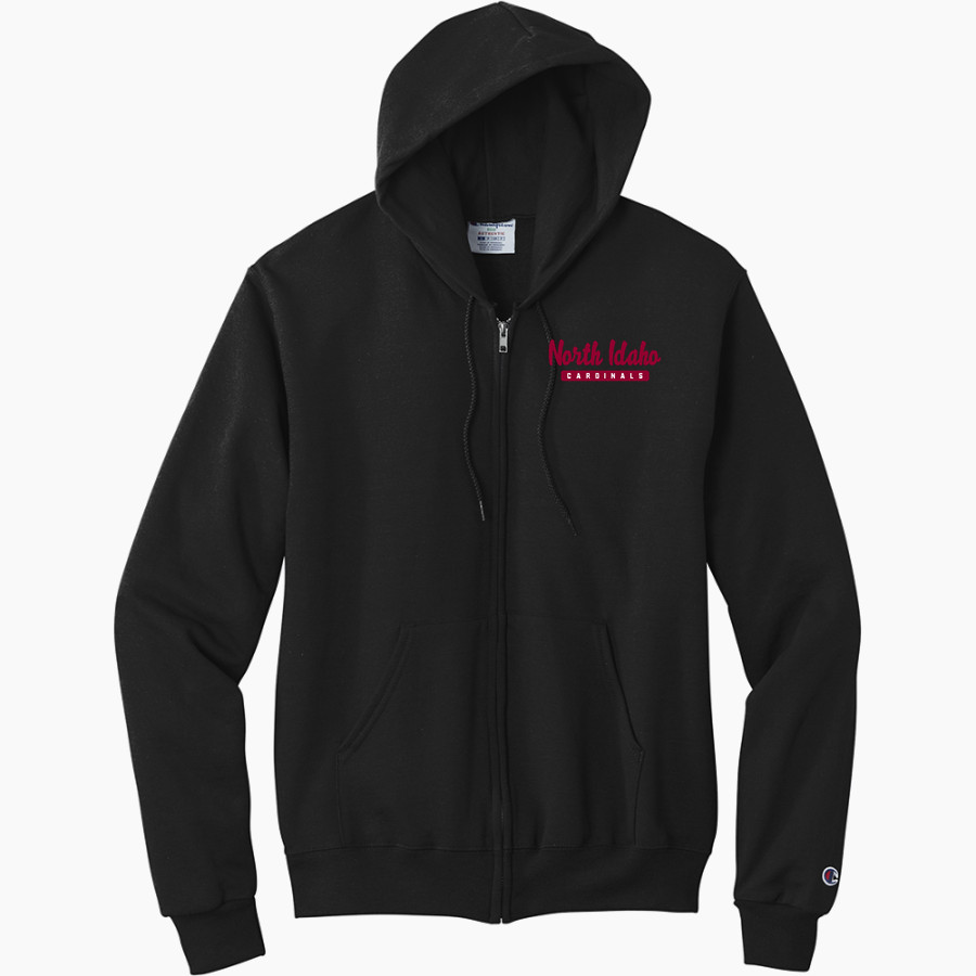 North Idaho Cardinals <span class="pdp-name-mascot">North Idaho College Cardinals</span> Champion Men's Powerblend Full-Zip Hoodie