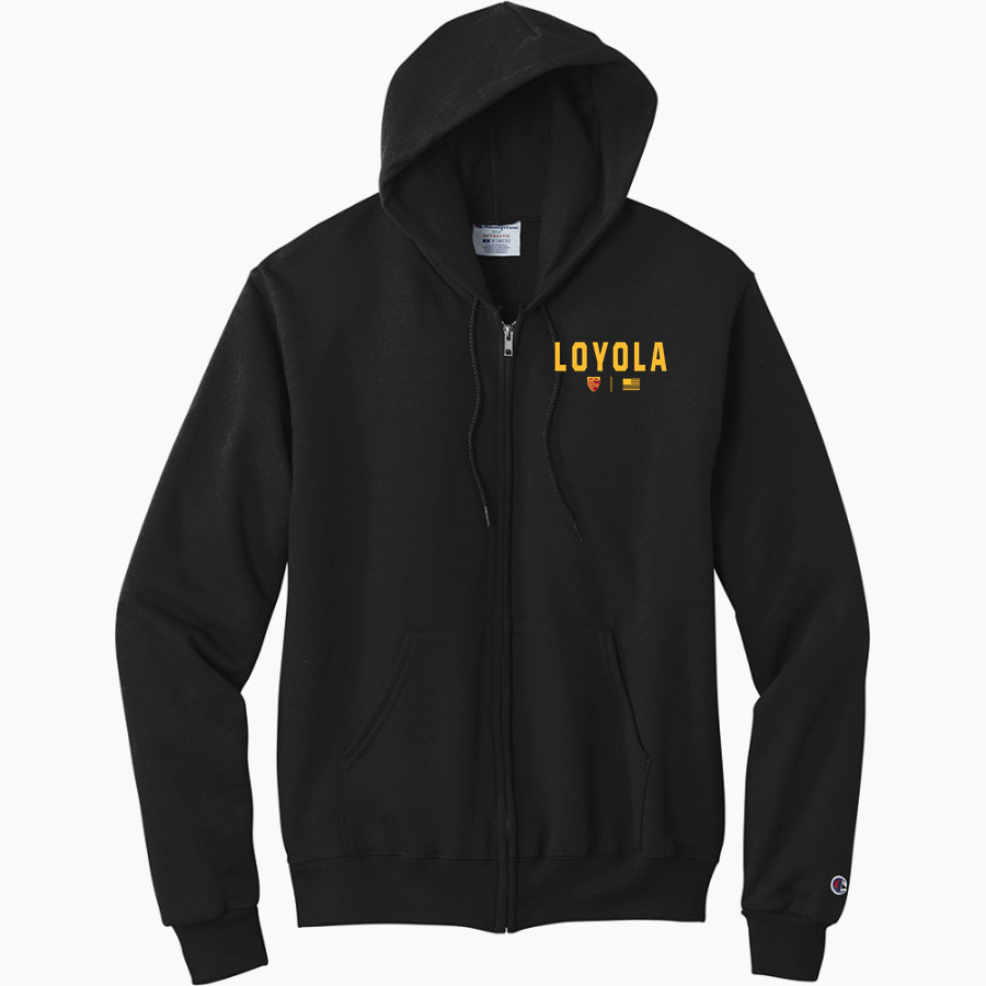 Loyola Knights <span class="pdp-name-mascot">Loyola Knights</span> Champion Men's Powerblend Full-Zip Hoodie