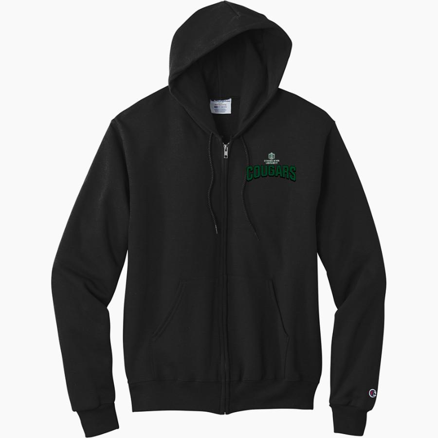 Chicago State Cougars <span class="pdp-name-mascot">Chicago State Cougars</span> Champion Men's Powerblend Full-Zip Hoodie