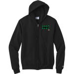 WINDSOR HIGH SCHOOL YELLOW JACKETS <span class="pdp-name-mascot">WINDSOR YELLOW JACKETS</span> Champion Men's Powerblend Full-Zip Hoodie Front Thumbnail