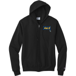DIBBLE HIGH SCHOOL DEMONS <span class="pdp-name-mascot">DIBBLE DEMONS</span> Champion Men's Powerblend Full-Zip Hoodie Front Thumbnail