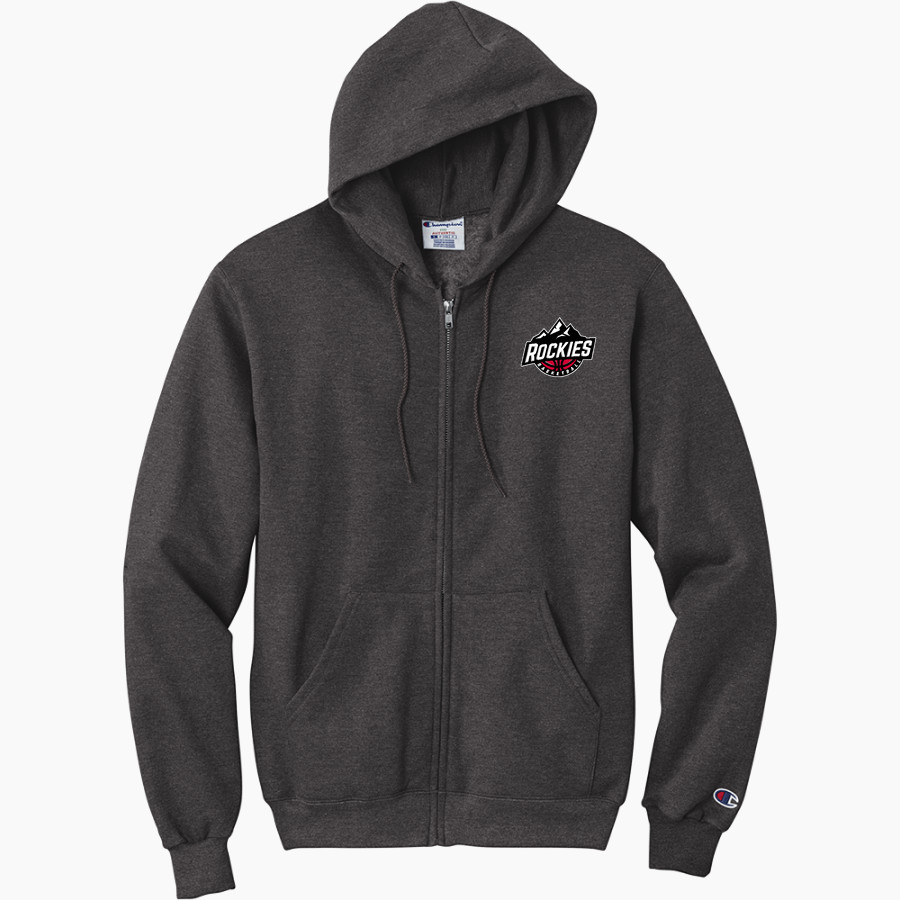 Boulder Rockies Online Store <span class="pdp-name-mascot">Boulder Rockies</span> Champion Men's Powerblend Full-Zip Hoodie