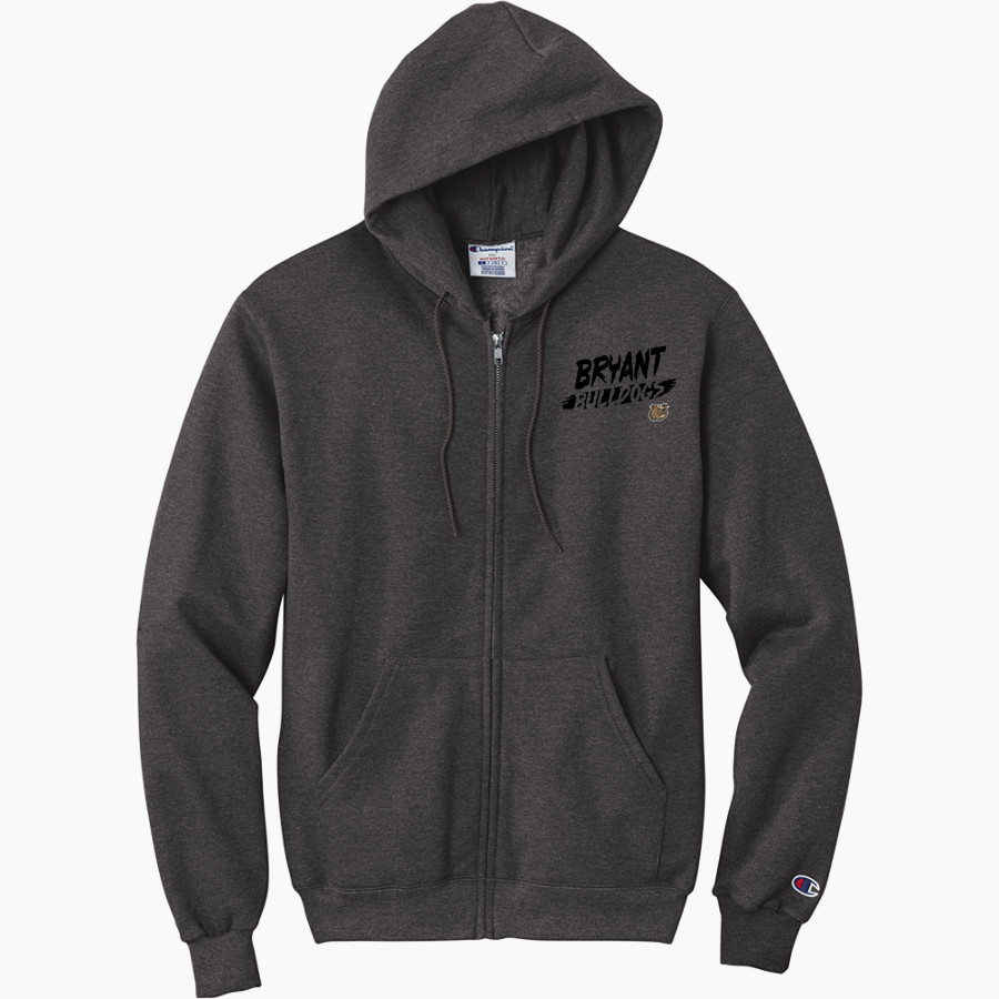 Bryant Bulldogs <span class="pdp-name-mascot">Bryant Bulldogs</span> Champion Men's Powerblend Full-Zip Hoodie