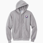 Kairos Public Schools Patriots <span class="pdp-name-mascot">Kairos Public Schools Patriots</span> Champion Men's Powerblend Full-Zip Hoodie Front Thumbnail