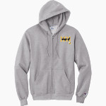 UNION HIGH SCHOOL COUGARS <span class="pdp-name-mascot">UNION COUGARS</span> Champion Men's Powerblend Full-Zip Hoodie Front Thumbnail