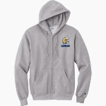 Corban Warriors <span class="pdp-name-mascot">Corban Warriors</span> Champion Men's Powerblend Full-Zip Hoodie Front Thumbnail