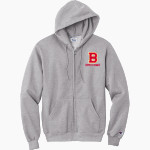 Berkeley Yellowjackets The Official Online Store <span class="pdp-name-mascot">Berkeley Yellowjackets</span> Champion Men's Powerblend Full-Zip Hoodie Front Thumbnail