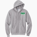 PROVO HIGH SCHOOL BULLDOGS <span class="pdp-name-mascot">PROVO BULLDOGS</span> Champion Men's Powerblend Full-Zip Hoodie Front Thumbnail